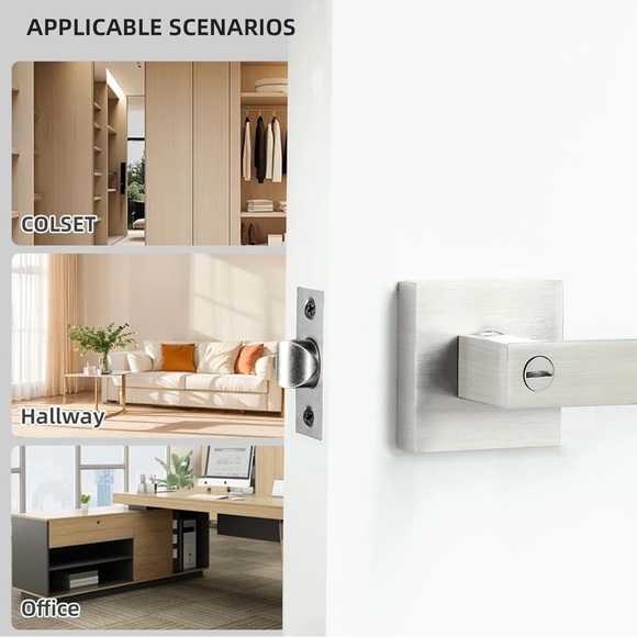 NEW/SEALED Door Handles Keyless 2 Pack *few available - Picture 3 of 8